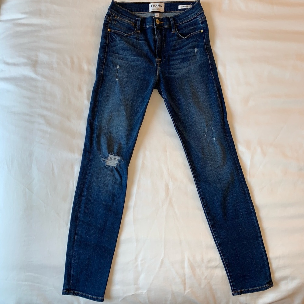 FRAME Denim Le High Skinny Jeans